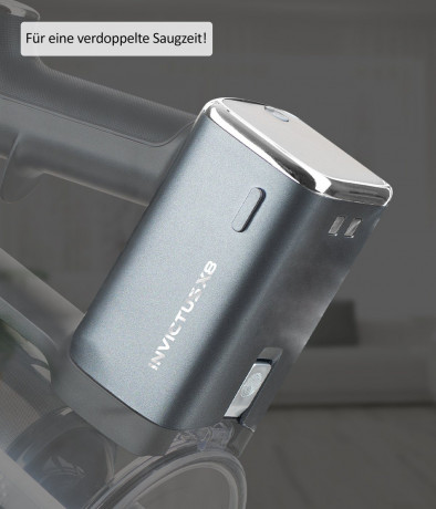 Genius Genius Akku-Bodenstaubsauger INVICTUS X8 Lithium-Ionen Akku, Lithium-Ionen Akku, Laufzeit 35 min (nur Modell Invictus X8)  Беспроводной пылесос Genius INVICTUS X8 литий-ионный аккумулятор, литий-ионный аккумулятор, время работы 35 мин (только модел