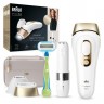 Braun IPL System quot;Silk-expert Pro PL5159 + Mini-Gesichtsrasiererquot; in Rosegold & Weiss  Система IPL "Silk-expert Pro PL5159 + Mini Face Shaver" из розового золота и белого