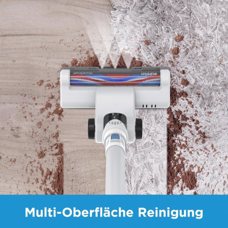 Eureka! Eureka! Akku-Hand-und Stielstaubsauger Ideal fur Hartboden, Teppiche, Tierhaare, 250,00 W, beutellos, 2-in-1 Stabstaubsauger mit Burstenloser Motor Starke Saugkraft  Эврика! Беспроводной ручной и стержневой пылесос, идеально подходящий для твердых
