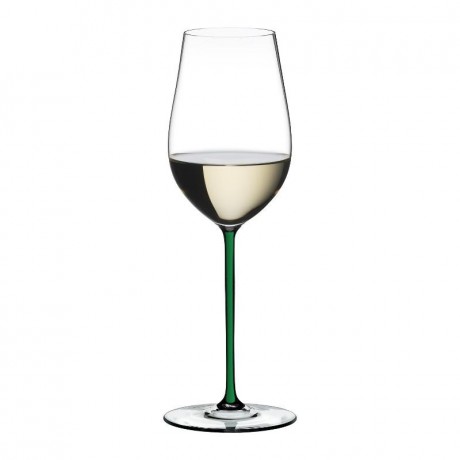 Riedel Riedel Fatto a Mano - grun Riesling / Zinfandel Glas 395 ccm / h: 25 cm Riedel Fatto a Mano - зеленый стакан Рислинг / Зинфандель 395 см3 / высота: 25 см