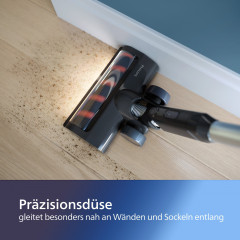 Philips Philips Akku-Hand-und Stielstaubsauger XC3031/01 3000 Series, 50,4 W, beutellos, mit LED-Duse und digitalem Motor, bis zu 60 Minuten Laufzeit  Беспроводной ручной пылесос Philips XC3031/01 серии 3000, 50,4 Вт, без мешка, со светодиодной насадкой и
