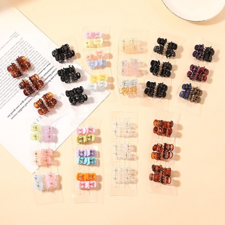 SOHO Lucca Mini Haarklammer Braun мини-заколка для волос Lucca