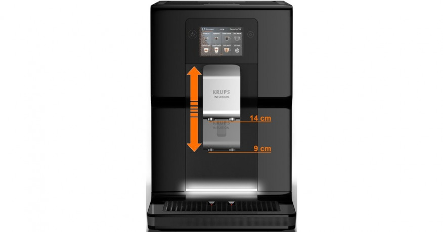 Krups Krups Intuition Preference EA 8738, Vollautomat schwarz  schwarz Krups Intuition Preference EA 8738, полностью автоматический, черный