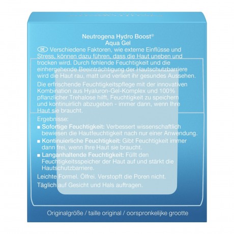 Neutrogena Aqua Gel аквагель