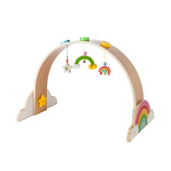 howa Spielbogen Baby Gym aus Holz my rainbow Игровая арка Baby Gym из дерева моя радуга