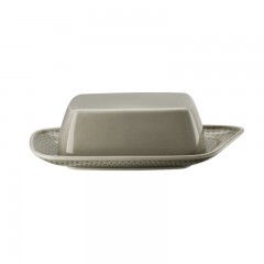Rosenthal Rosenthal Junto Pearl Grey - Porzellan Butterdose 250 g Rosenthal Junto Pearl Grey - Фарфоровая масленка 250 г