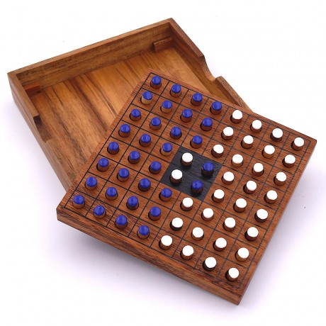 ROMBOL Reversi – Interessantes Strategiespiel fur 2 Personen aus edlem Holz Reversi – интересная стратегическая игра для двоих из ценных пород дерева