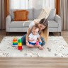 Baby Vivo Spielmatte;Spielteppich doppelseitig;- Alpaka Игровой коврик;Игровой коврик двухсторонний;- Альпака
