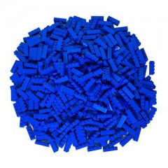 LEGO LEGO 1x4 Steine Blau - 250 Stuck - Blue bricks 3010 LEGO 1x4 кирпичи синие - 250 штук - Синие кирпичи 3010