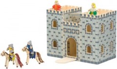 Melissa  Doug Zusammenklappbares und tragbares Holzschloss Складной и переносной деревянный замок