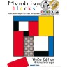 Asmodee Brettspiel Mondrian Blocks Weisse Edition Настольная игра Mondrian Blocks White Edition