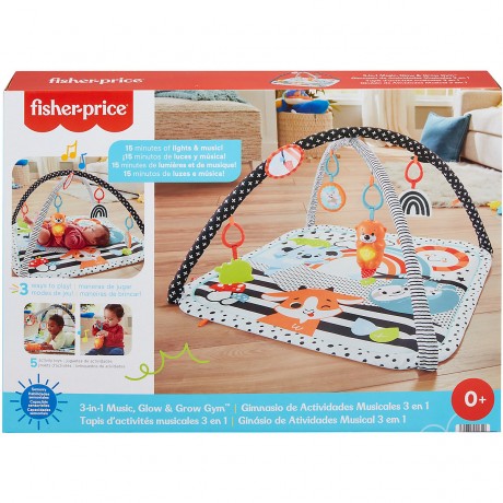 Mattel Fisher-Price Tierfreunde Kontrast-Spieldecke Контрастный игровой коврик Fisher-Price Animal Lovers
