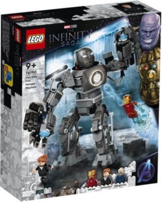 LEGO Marvel Avengers Movie 4er Set: 4 76186 Black Panthers Libelle + 4 76190 Iron Man und das Chaos durch Iron Monger + 4 76192 Avengers: Endgame - Letztes Duell + 4 76193 Das Schiff der Wachter Marvel Avengers Movie Set of 4: 4 76186 Стрекоза Черной Пант