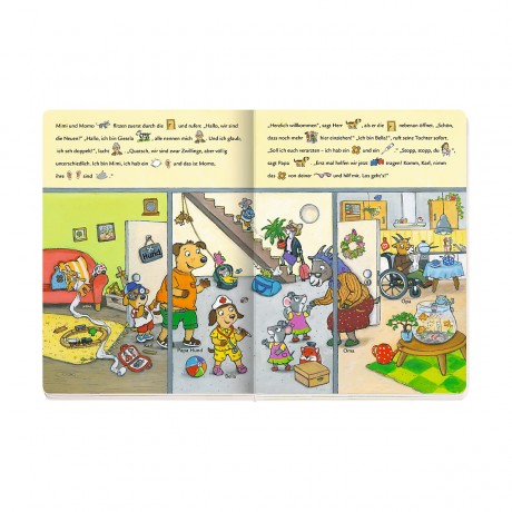 Coppenrath Verlag Mein erstes Wimmelbuch zum Mitlesen Моя первая книга по поиску предметов