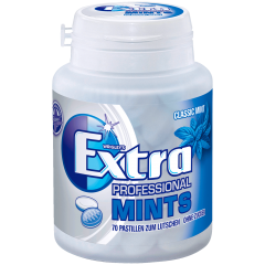 Wrigley&amp;#x27;s Extra Professional Mints Classic Жевательная резинка с мятой без сахара 70 шт.