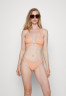 Tommy Hilfiger HIGH LEG CHEEKY  Bikini bottoms island coral HIGH LEG CHEEKY Плавки бикини островной коралл