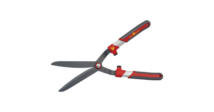 WOLF-Garten WOLF-Garten Heckenschere HS-CP, klein rot/grau, Alu-Griffe  rot/grau Ножницы для живой изгороди WOLF-Garten HS-CP, маленький красный/серый, алюминиевые ручки