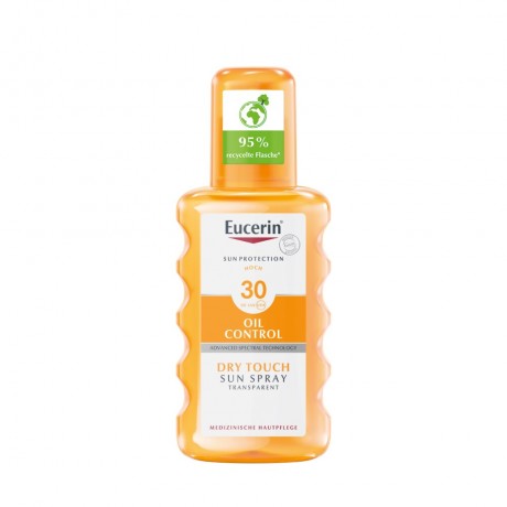 Eucerin Sun Oil Control Body Transp.Spray LSF 30  Прозрачный спрей для тела Sun Oil Control SPF 30