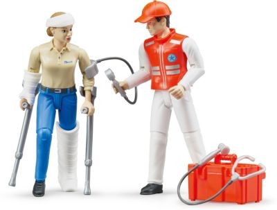 Bruder BRUDER 62710 bworld Rettungsdienst Figurenset BRUDER 62710 Набор фигурок спасательной службы bworld