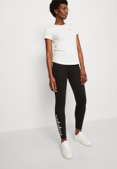 Tommy Hilfiger SLIM ROPE  Leggings Trousers black SLIM ROPE Леггинсы Брюки черный