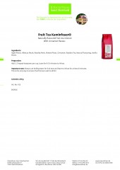 Krauterhaus Sanct Bernhardt Fruit tea Kaminfeuer, 250 г