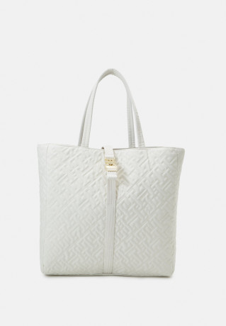 Tommy Hilfiger FLOW TOTE Tote bag weathered white FLOW TOTE Сумка-тоут выветрившийся белый
