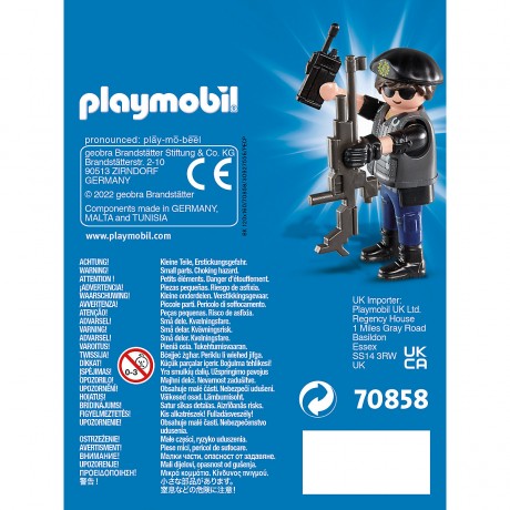 PLAYMOBIL PLAYMOBIL 70858 PLAYMO-Friends Polizist PLAYMOBIL 70858 Полицейский друзей PLAYMO