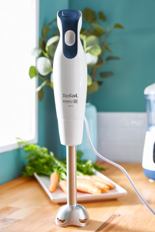 Tefal Tefal Stabmixer HB55W4 Yummy Gourmet Babynahrungszubereiter, 600 W, inkl. Stabmixer, Spatel, Messbecher, Keramikvorratsbehalter,Rezeptbuch Ручной блендер Tefal HB55W4 Прибор для приготовления детского питания Yummy Gourmet, 600 Вт, включая ручной б