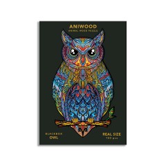 ANIWOOD Holz-Puzzle Eule M (150 Teile) Деревянный Пазл Сова М (150 деталей)