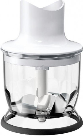 Braun Braun Stabmixer MQ 3135 WH Sauce MultiQuick 3, 750 W, mit Schneebesen, 500 ml Zerkleinerer und 600 ml Mixbecher  Ручной блендер Braun MQ 3135 WH Sauce MultiQuick 3, 750 Вт, с венчиком, измельчителем на 500 мл и чашей для смешивания на 600 мл.