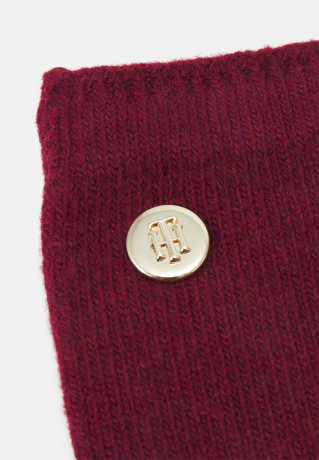 Tommy Hilfiger ELEVATED GLOVES Gloves rouge ПОВЫШЕННЫЕ ПЕРЧАТКИ Перчатки румяна