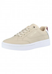 Tommy Hilfiger ESSENTIAL TH COURT Trainers beige ESSENTIAL TH COURT Кроссовки бежевый