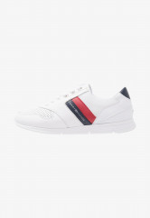 Tommy Hilfiger LIGHTWEIGHT LEATHER SNEAKER Trainers red/white/blue  ЛЕГКИЕ КОЖАНЫЕ КРОССОВКИ Кроссовки красный/белый/синий