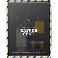 Paul Mitchell (Поль Митчелл) Mitch Dapper Gent Semi-Matt grossming Kit, Heavy Hitter Deep Cleansing Shampoo Шампунь 250 мл + CLEAN Cut Styling Cream Крем 85 г + Construction Paste Mesh Styler 25 мл / 1 шт.