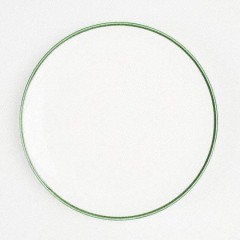 Gmundner Keramik Gmundner Keramik Gruner Rand Speiseteller Cup 25 cm Обеденная чашка Gmundner Ceramics с зеленым ободком, 25 см
