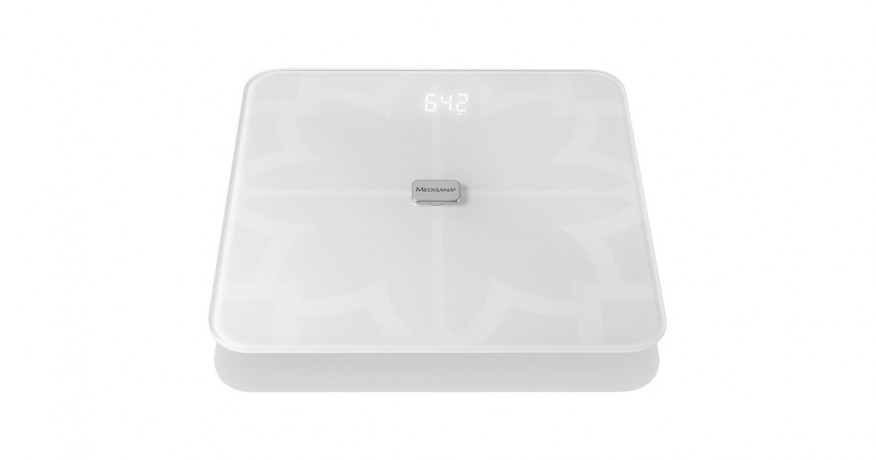 Medisana Medisana connect Korperanalysewaage BS 450 weiss weiss Весы для анализа тела Medisana Connect BS 450 белые