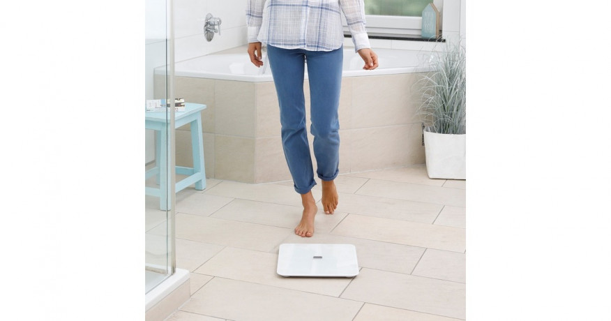 Medisana Medisana connect Korperanalysewaage BS 450 weiss weiss Весы для анализа тела Medisana Connect BS 450 белые