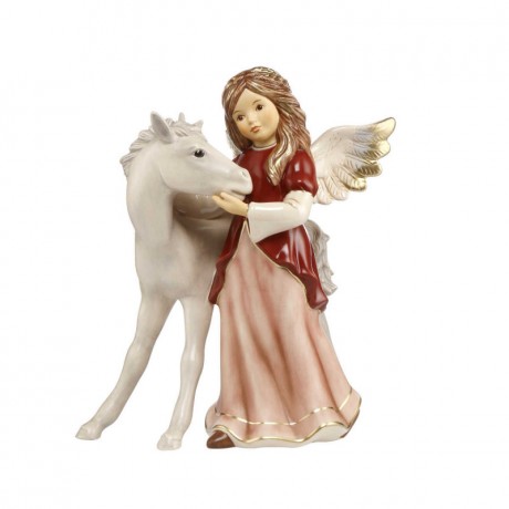 Goebel Goebel Bordeaux - Himmelsboten Freunde furs Leben - Limited Edition 1.999 Stuck mit Zertifikat Goebel Bordeaux - небесные вестники друзья на всю жизнь - ограниченная серия 1999 экземпляров с сертификатом