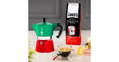 Bialetti Bialetti Moka Express Tricolore, Espressomaschine grun/rot, 3 Tassen  grun, rot Bialetti Moka Express Tricolore, эспрессо-машина зеленый/красный, 3 чашки