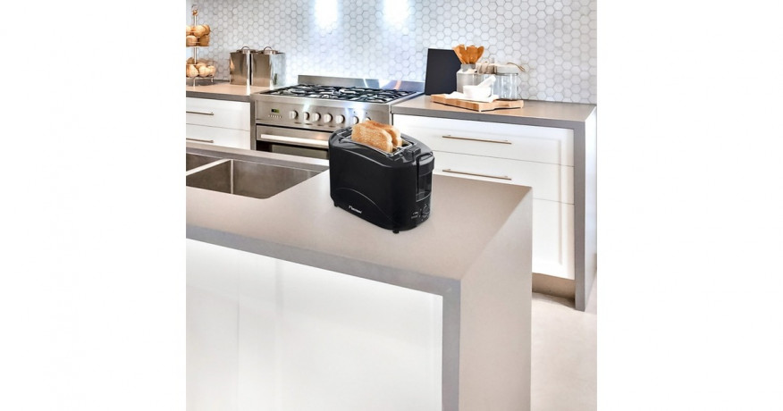 Bestron Bestron Toaster AYT600Z schwarz, 750 Watt, fur 2 Scheiben Toast schwarz Тостер Bestron AYT600Z черный, 750 Вт, на 2 ломтика тостов