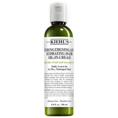 Kiehl’s Strengthening and Hydrating Hair Oil-In Cream  Укрепляющий и увлажняющий крем-масло для волос