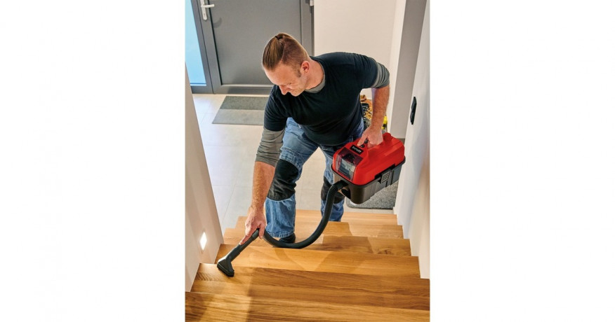 Einhell Einhell Akku-Nass-/Trockensauger TC-VC 18/10 Li-Solo rot/schwarz, ohne Akku und Ladegerat  rot/schwarz Беспроводной пылесос для влажной и сухой уборки Einhell TC-VC 18/10 Li-Solo красный/черный, без аккумулятора и зарядного устройства