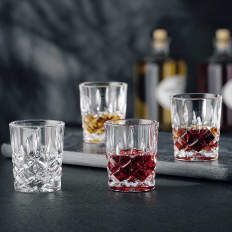 Nachtmann Noblesse Shot/Stamper Glass, Нахтман Ноблесс Набор стопок-шотов для крепких напитков, 55 мл, 4 шт