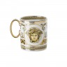 Rosenthal meets Versace Rosenthal Versace Virtus Gala White Becher mit Henkel 0,30 L Rosenthal Versace Virtus Gala Белая кружка с ручкой 0,30 л