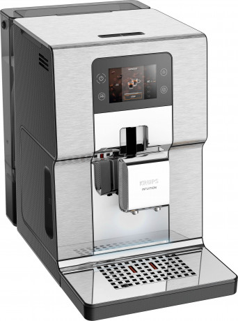 Krups Krups Kaffeevollautomat EA877D Intuition Experience+, 21 Heiss- und Kaltgetranke-Spezialitaten, gerauscharm, Farb-Touchscreen  Полностью автоматическая кофемашина Krups EA877D Intuition Experience+, 21 вид горячих и холодных напитков, низкий уровень