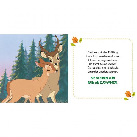 Nelson Verlag Disney Pappenbuch: Bambi Картонная книга Диснея: Бэмби