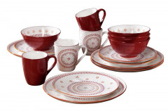 Ritzenhoff &amp; Breker Ritzenhoff &amp; Breker Kombiservice 16tlg INDIRA rot Комбинированный сервиз Ritzenhoff &amp;amp; Breker 16 предметов INDIRA