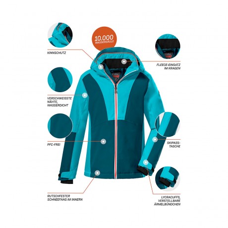 killtec Skijacke fur Madchen Лыжная куртка для девочек