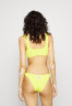 Tommy Hilfiger HIGH LEG CHEEKY  Bikini bottoms magnetic yellow HIGH LEG CHEEKY Плавки бикини магнитный желтый