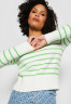 Tommy Hilfiger Jumper breton/ ecru/spring lime джемпер бретон/экрю/весенний лайм